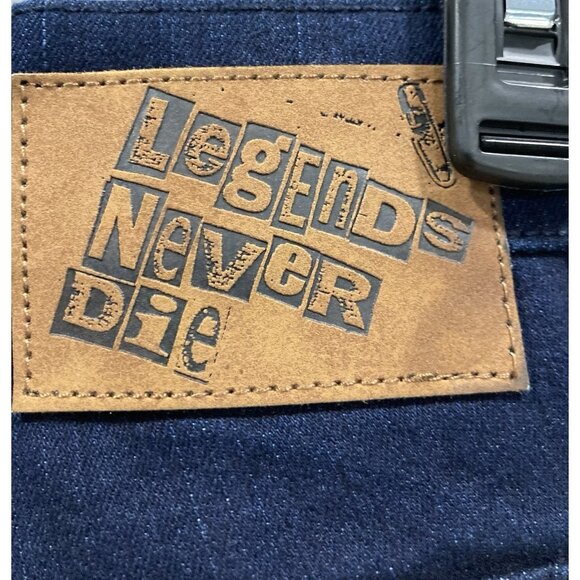 Vision Street Wear Relaxed Straight Jeans Men 31x31 Streetwear Skater HipHop Y2K - Picture 4 of 7